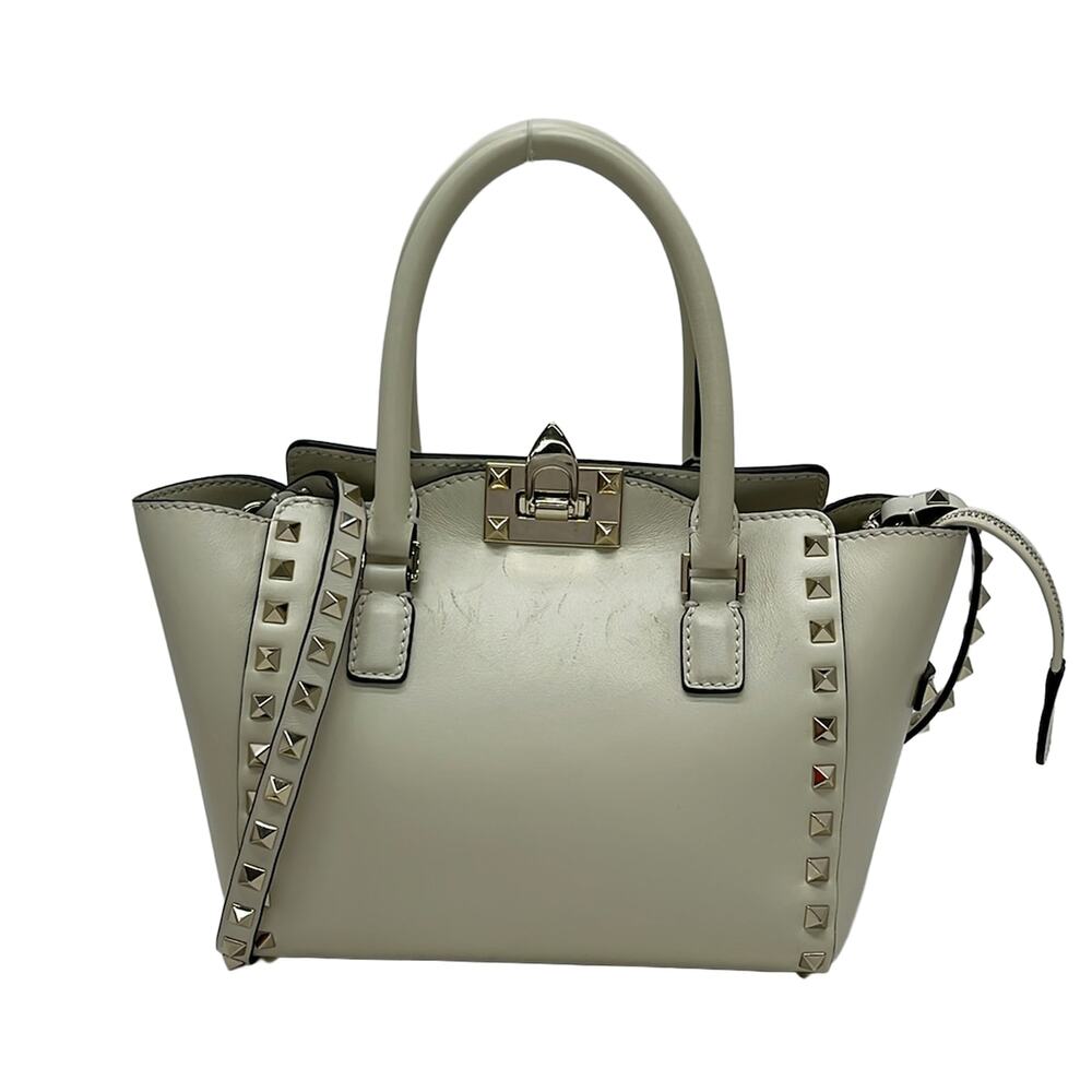 Valentino Garavani Rockstud Mini Double-Handle Bag Handbag MW2B0856BOL